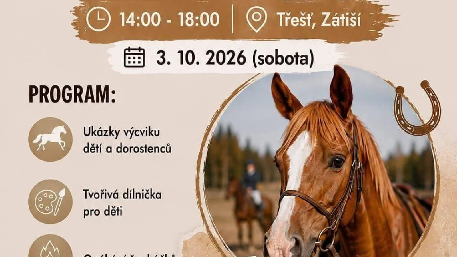 Jezdecký klub Třešť - den otevřených dveří
