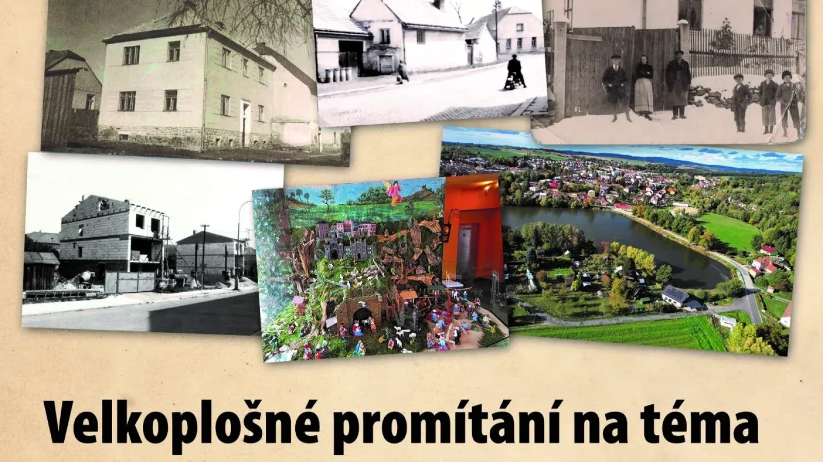 Promítání historických fotografií: Váňovská ulice – Kino, Třešť