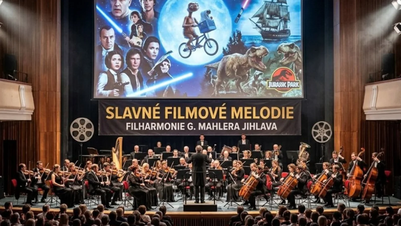 Slavné filmové melodie - Filharmonie G. Mahlera – Koncert, Jihlava
