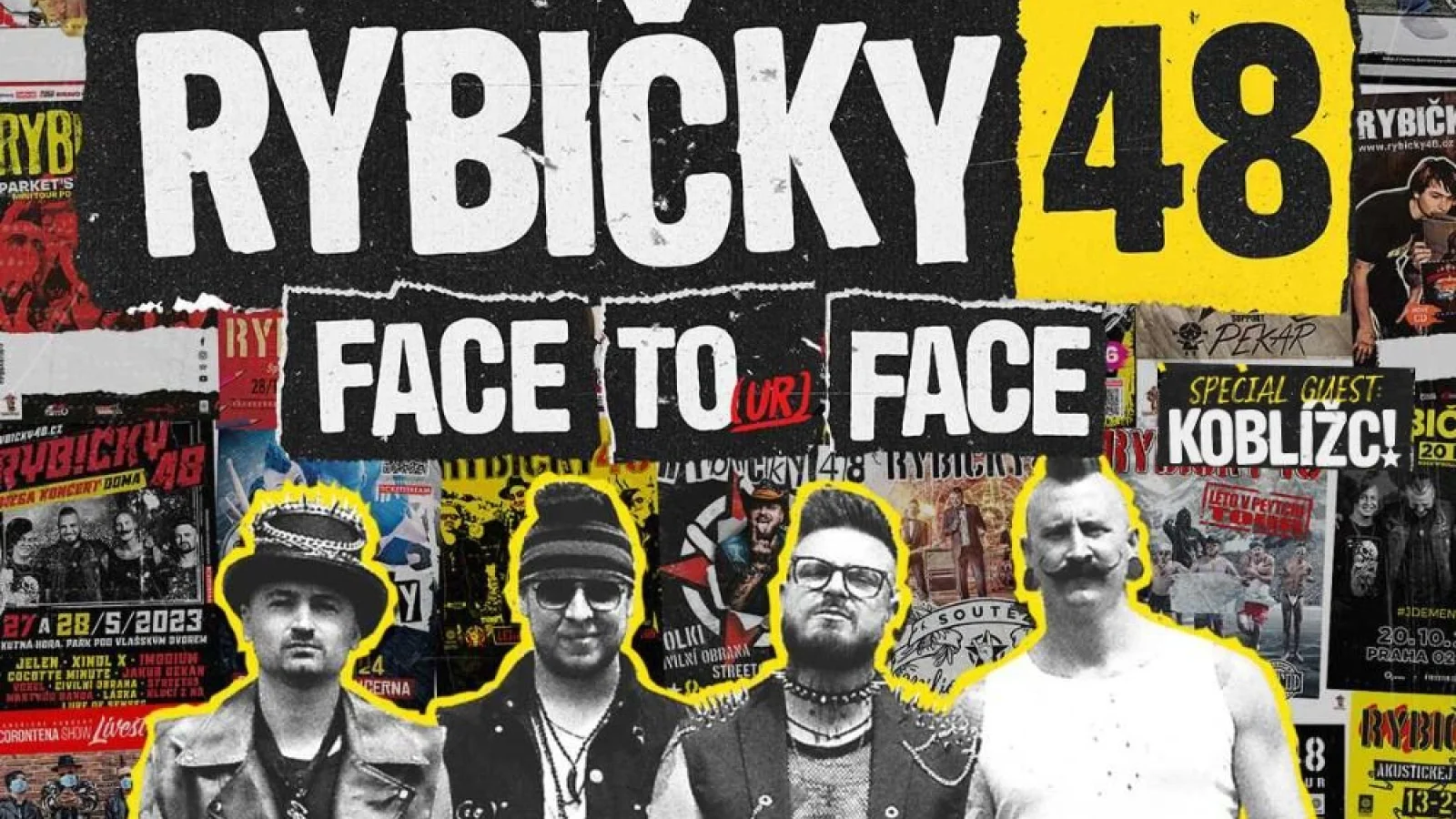 FACE TOur FACE: Rybičky 48 + host: Koblížci – Koncert, Jihlava