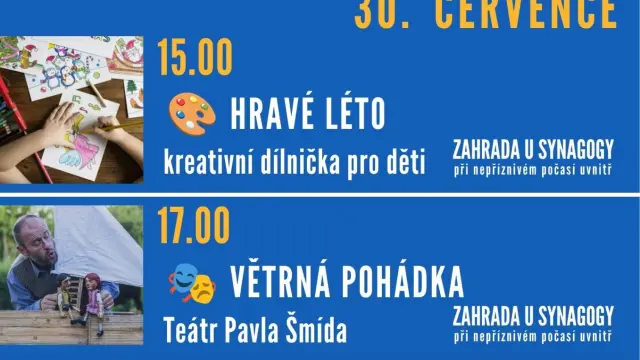 Hravé léto – Přednáška / workshop, Třešť