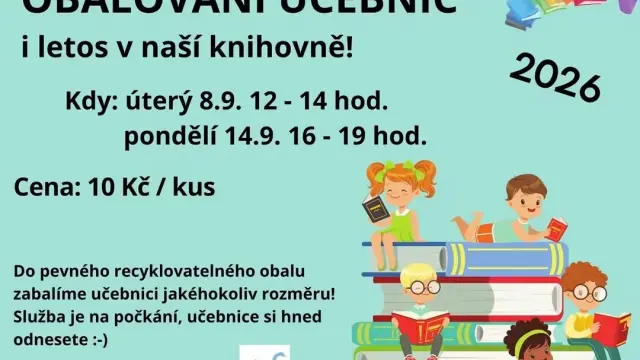 Obalování učebnic – Komunitní setkání, Třešť