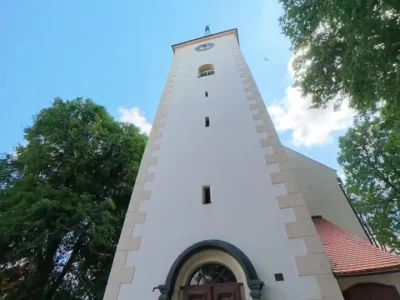 Kostel sv. Kateřiny / zdroj Life Above