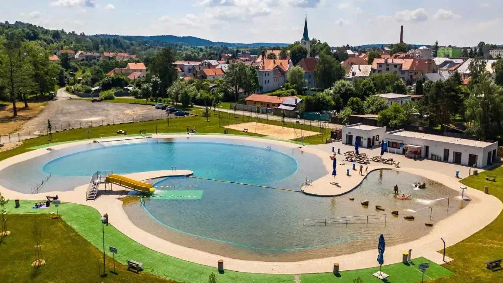 Přírodní koupaliště Malvíny Třešť – Dětské hřiště, Třešť