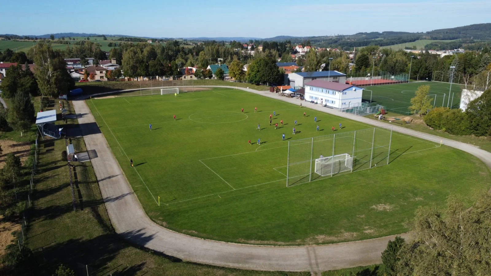Fotbalové hřiště TJ Slavoj Třešť – Sportoviště, Třešť