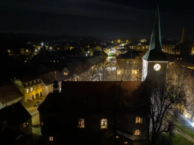Kostel sv. Kateřiny / zdroj Life Above