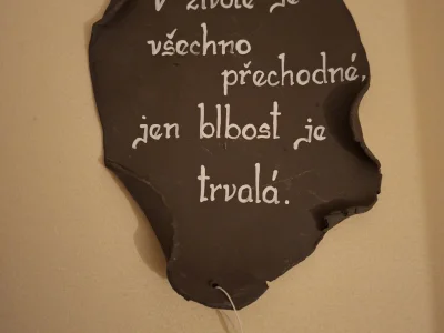 Hliněná tabulka žertovná